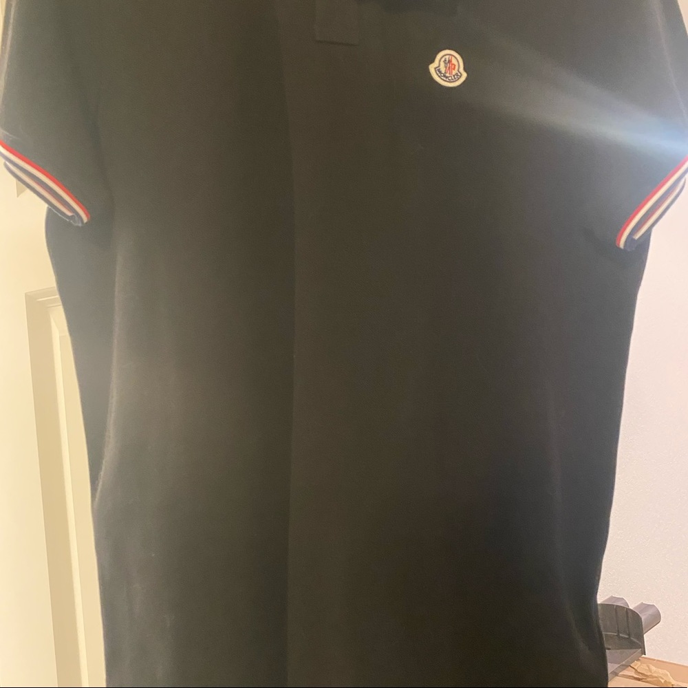 Moncler Maglia Polo Manica Corta.